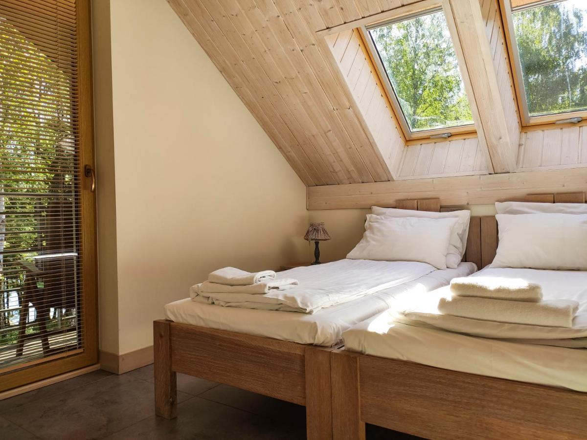 Mazursko - Komfortowe Apartamenty Nad Jeziorem, Sauna, Kominki Na Parterze Kretowiny Buitenkant foto