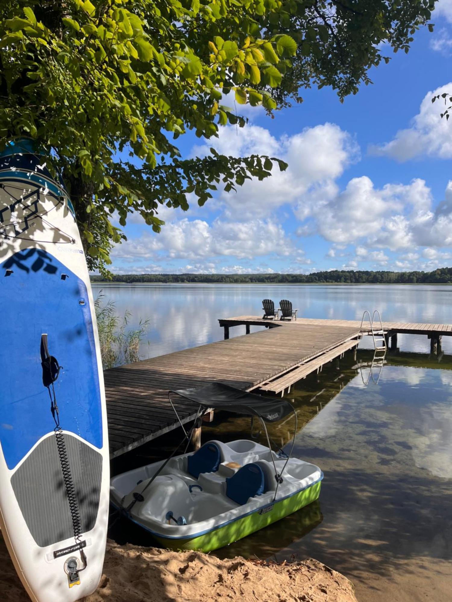 Mazursko - Komfortowe Apartamenty Nad Jeziorem, Sauna, Kominki Na Parterze Kretowiny Buitenkant foto