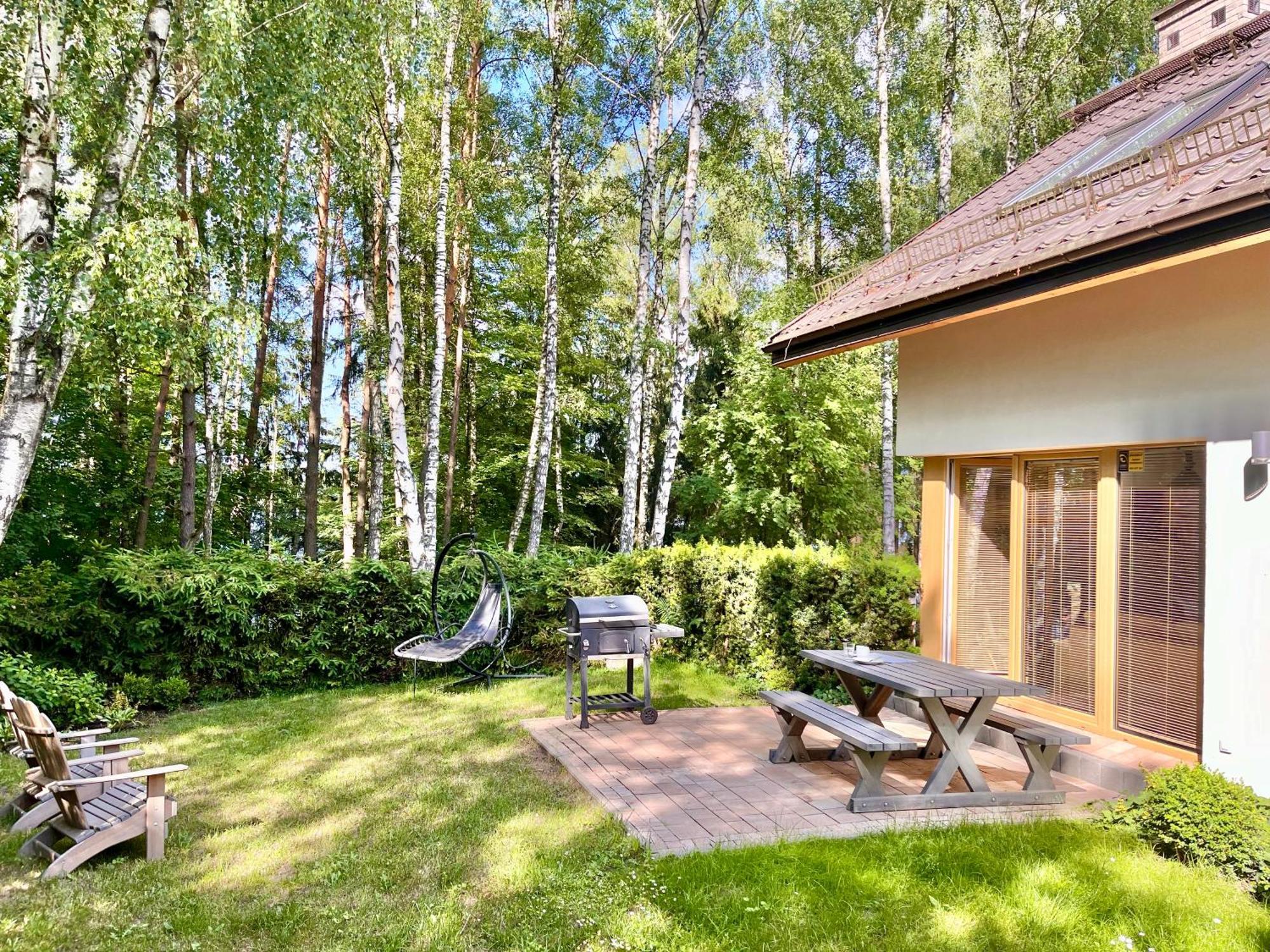 Mazursko - Komfortowe Apartamenty Nad Jeziorem, Sauna, Kominki Na Parterze Kretowiny Buitenkant foto